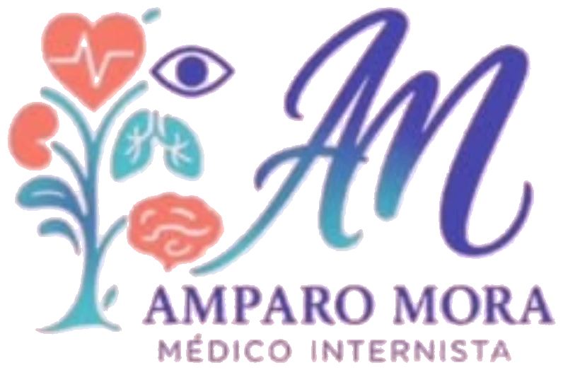 Logo Dra. Amparo Mora, Médico Internista